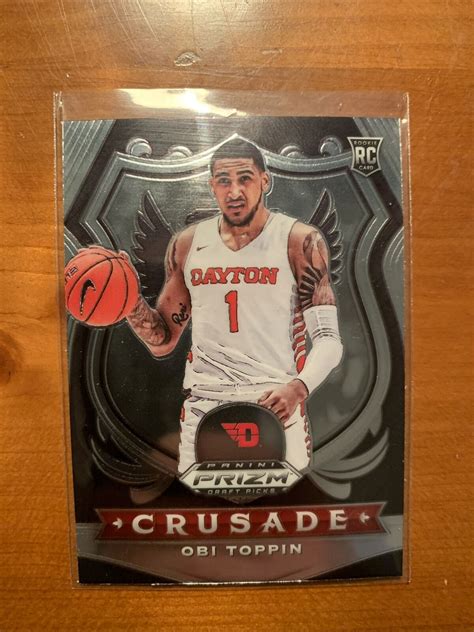 Panini Prizm Draft Picks Crusade Silver Prizm Obi