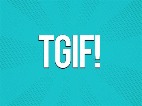 TGIF! by Gabriela Miranda on Dribbble