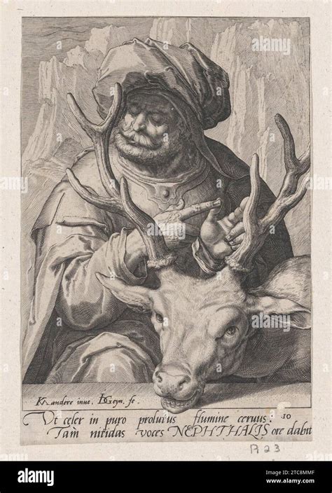 Naphthali From The Twelve Sons Of Jacob By Jacques De Gheyn Ii