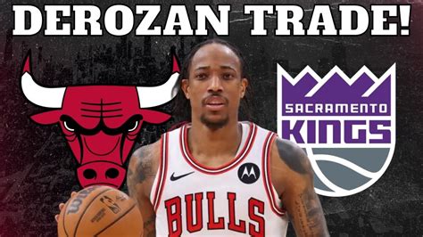 DEMAR DEROZAN IS TRADED TO THE KINGS YouTube