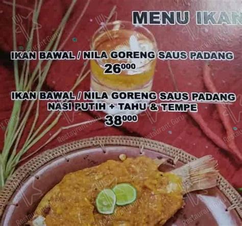 Menu At Bebek Goreng H Slamet Jatiwaringin Restaurant Jakarta Jl