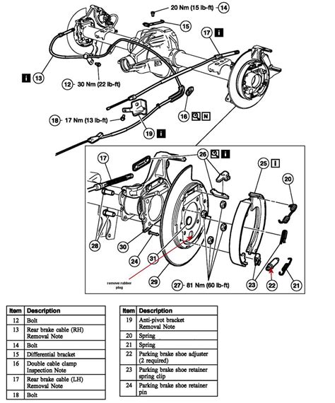 One Stop Guide Understanding Ford Brake Parts Diagram For Effective Repairs