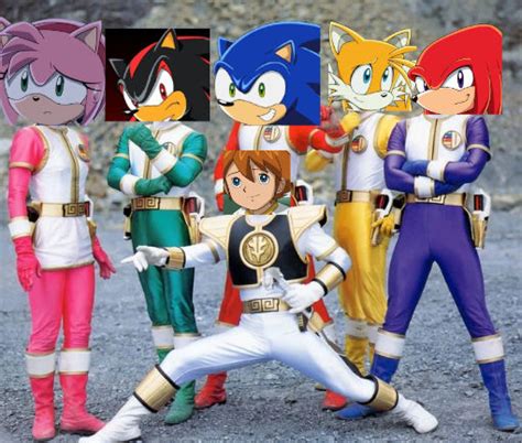 Gosei Sentai Dairanger X Sonic X By Ninjaturtlesyes On Deviantart