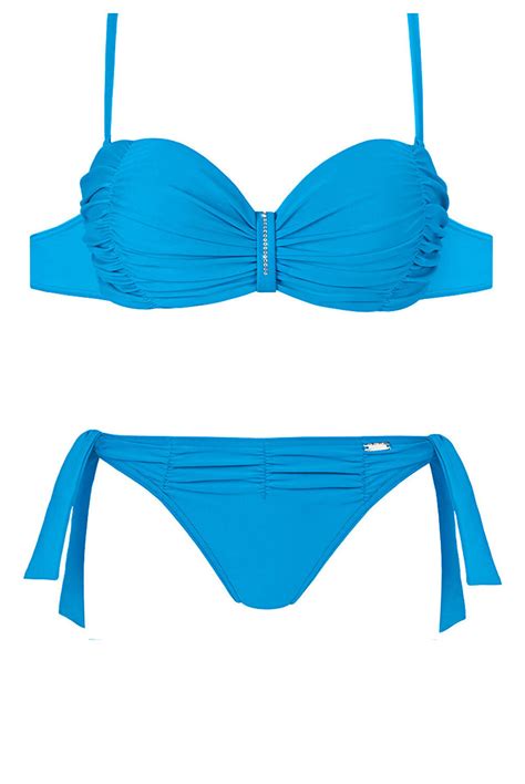 Schick und sexy Bikini Self in Gr 34 bis 42 Cups B bis E 780 R RW Türkis Neu eBay de