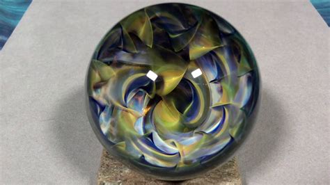 Vortex Marble Handmade By Bill Grout At Aspen Hot Glass 2 10 Diverse