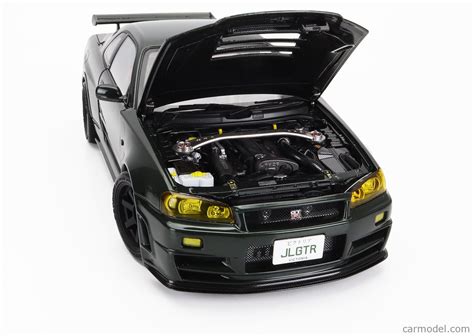 MOTORHELIX M83408 Escala 1 18 NISSAN SKYLINE GT R R34 NISMO Z TUNE