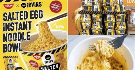 We Tried The New Nissin X Irvins Salted Egg Instant Noodles And It Was Better Than Expected