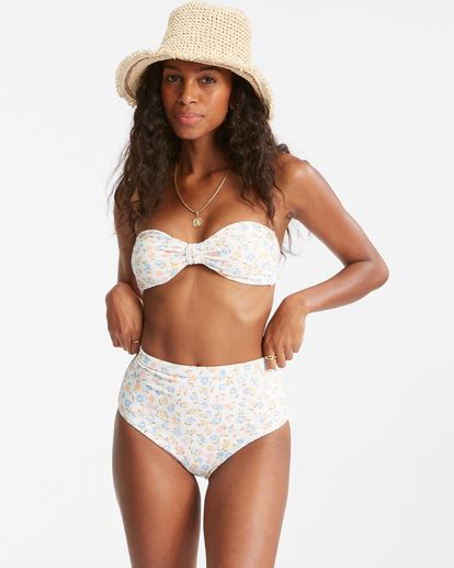 Ditsy Dreamin Bandeau Top De Bikini Con Nudo Para Mujer Billabong