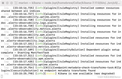 【elasticsearch】mac（m1）安装es和kibana可视化监控 Mac M1 Elasticsearch Csdn博客