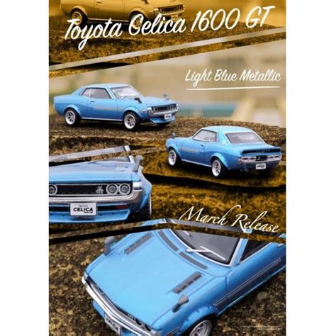 Inno Models Toyota Celica Gt Ta Metallic Blue