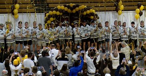 Western Michigan hockey celebrates first national championship