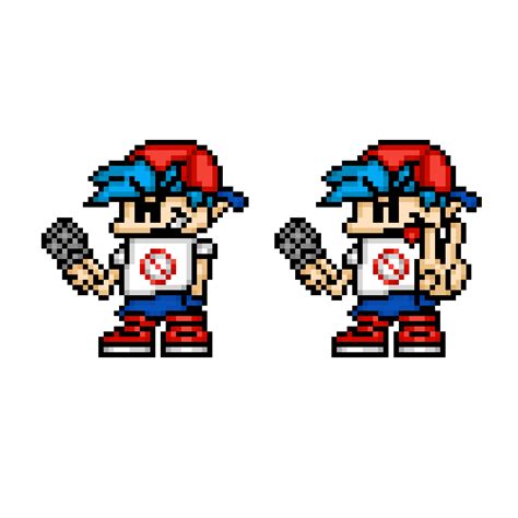 Pixilart Bf Sprites By BlueboxDude