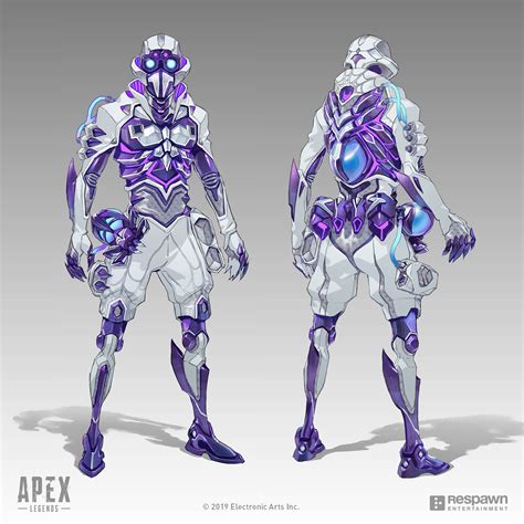 Apex Arachnoid Rush Octane Concept Art Character Warframe Art