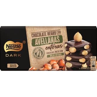 Chocolate Negro Con Avellanas Entreras Sin Gluten Tableta 150 G