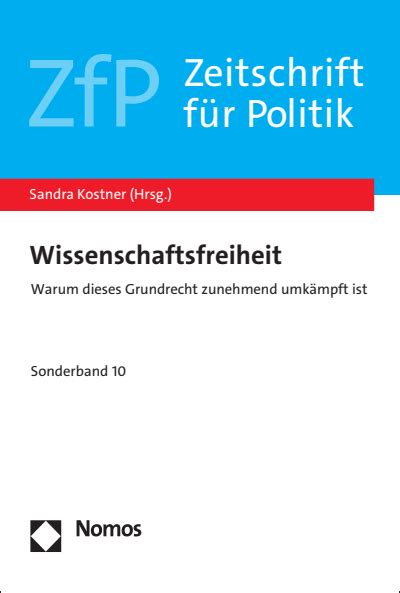 Wissenschaftsfreiheit Nomos ELibrary