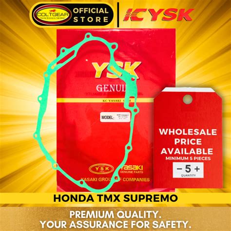 Ysk Crankcase Gasket Right For Honda Tmx Supremo Shopee Malaysia