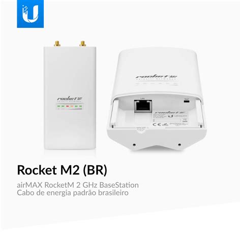 Rocket M2 2.4Ghz Ubiquiti - TNT Distribuidor - Toda linha de produtos ...