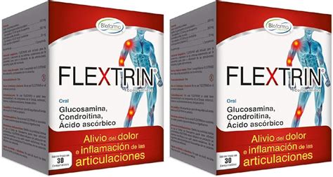 Biofarma Flextrin Duo Glucosamina Condroitina Y Cido Asc Rbico