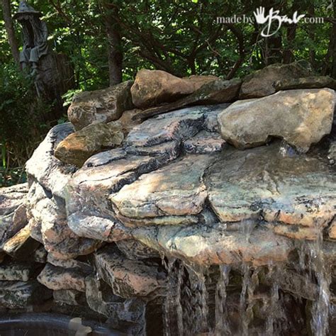 Faux Rock Waterfalls