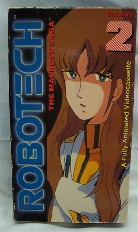 Vintage Robotech The Macross Saga Volume 2 Episodes 7 12 Vhs Etsy