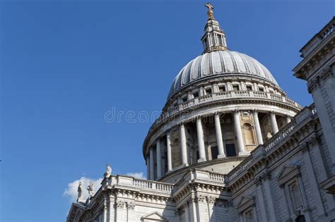 Dome of Saint Paul Cathedral Stock Image - Image of dome, architecture ...