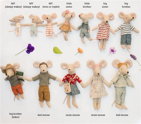 Maileg Size Guide For Furniture Accessories Maileg Dolls Handmade