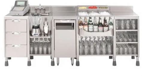 Workstation Cocktail Stainless Steel Bar Counter By 42 Off