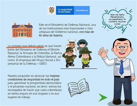 Información para niños del Ministerio de Defensa by Carolina Ramirez