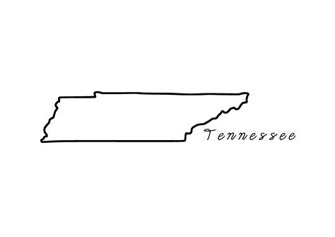 Tennessee Outline SVG Graphic by FilucryCreative Fabrica