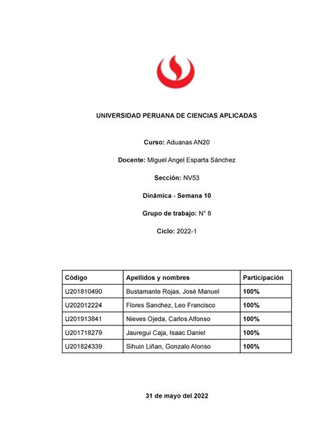 Grupo Din Mica Sesi N Universidad Peruana De Ciencias