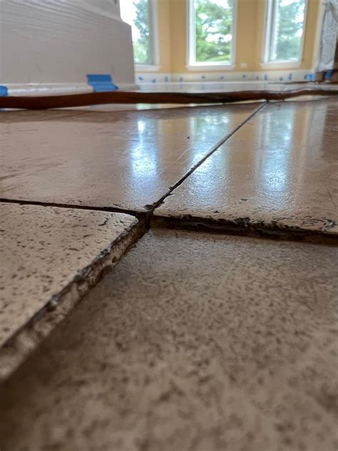 Fix Uneven Marble Or Travertine Floor Tile Lippage Removal