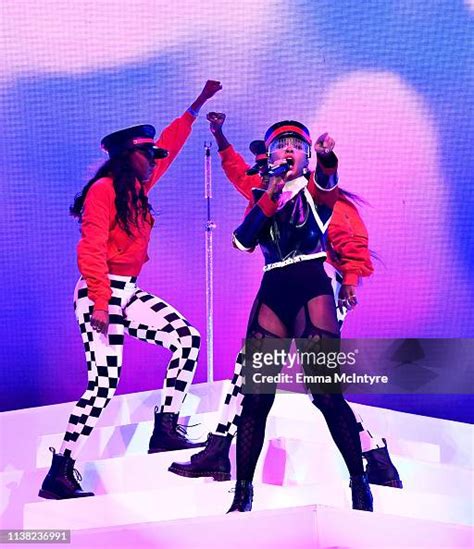 Janelle Monáe Performs At Coachella Stage During The 2019 Coachella