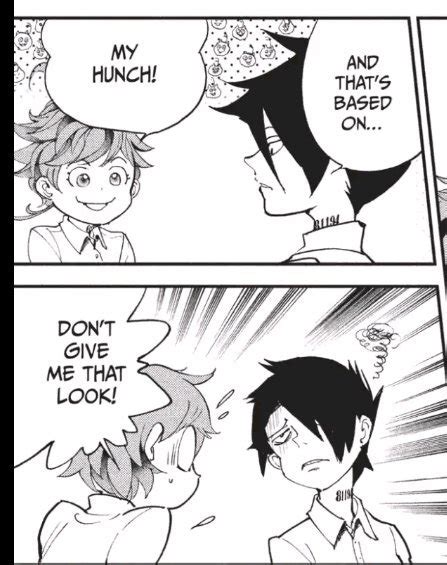 Rayemma Moments From Manga Spoiler Warning The Promised Neverland Amino