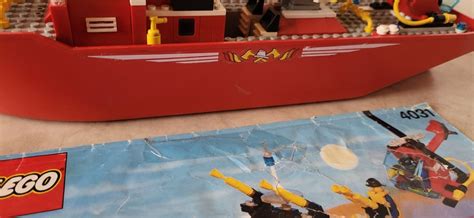 Lego Feuerwehr Boot Schiff Gross Alt Ca Ende Er Kaufen Auf Ricardo