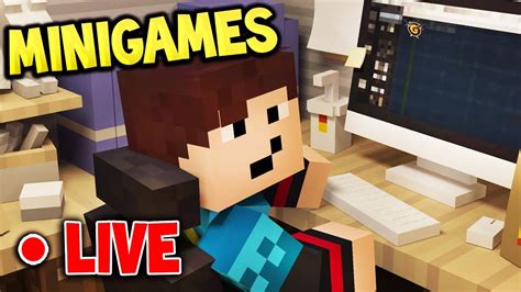 Minigames In Minecraft Minecraft LIVESTREAM Deutsch GommeHD