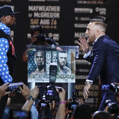 Floyd Mayweather vs. Conor McGregor Fight Odds Dropping in Favor of ...