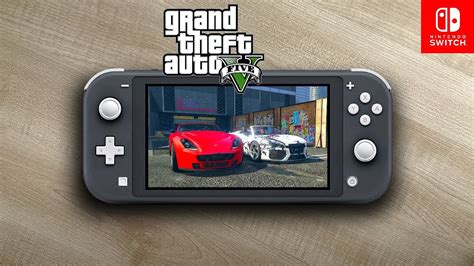 Gta V Nintendo Switch Lite Gameplay Remote Play Youtube