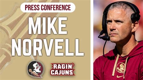 Fsu Football Mike Norvell Postgame Press Conference Florida State