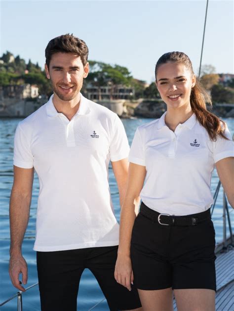 Yacht Crew Uniforms | Polo design, Staff uniforms, Uniform