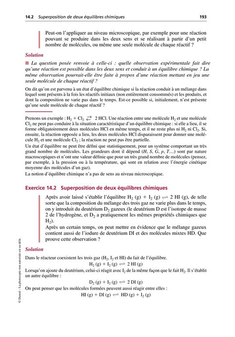 SOLUTION Exercices R Solus Quilibres Chimiques Studypool