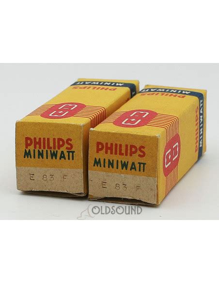 E F Philips Miniwatt Ts Cv Valvola Preamplificazione Nos Nib