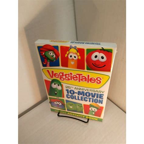 Veggietales 25th Anniversary 10 Movie Collection Dvd Boxset New On