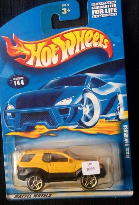 Hot Wheels Isuzu Vehicross Collector No144 Yellow Lazada Indonesia