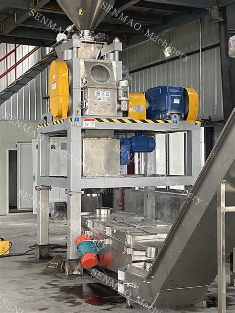 Vertical Dry Granulator Machine Silica Equipment Used In Dry Granulation