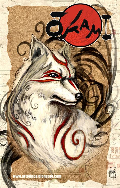 Okami art for contest by Tsabo6 on DeviantArt