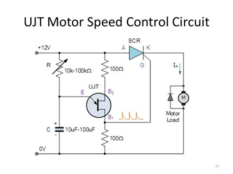 Scr Firing Circuit Using Ujt Circuit Diagram