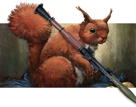 Funny Image Collection Funny Squirrels With Guns