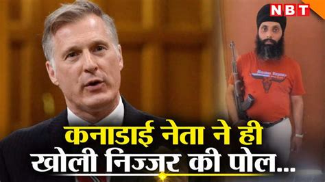 Hardeep Singh Nijjar Maxime Bernier