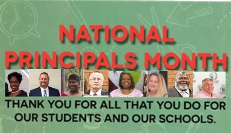 National Principals Month Northside Elementary School