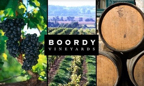 $10 for a Wine Tasting and Glass of Wine for Two at Boordy Vineyards ($22 Value) - Boordy ...